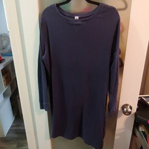 Old Navy Sweatshirt dress antique navy